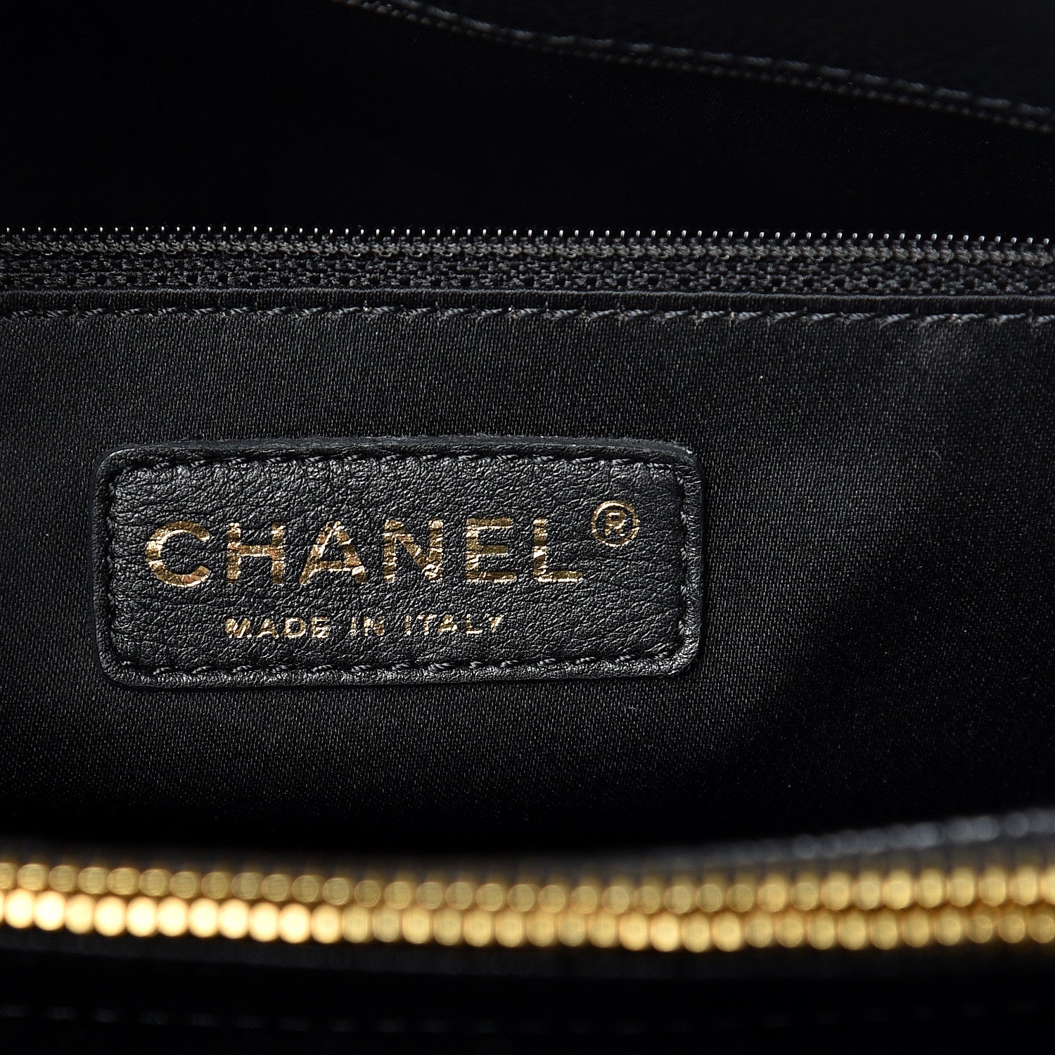 Chanel Caviar Quilted Grand Shopping Tote GST Black 5 of 11