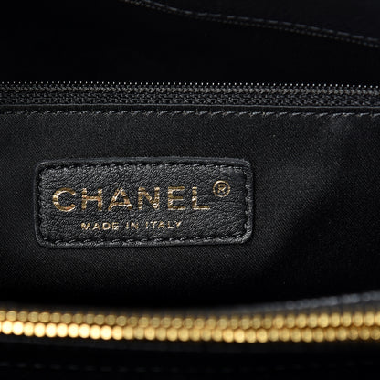 Chanel Caviar Quilted Grand Shopping Tote GST Black 5 of 11