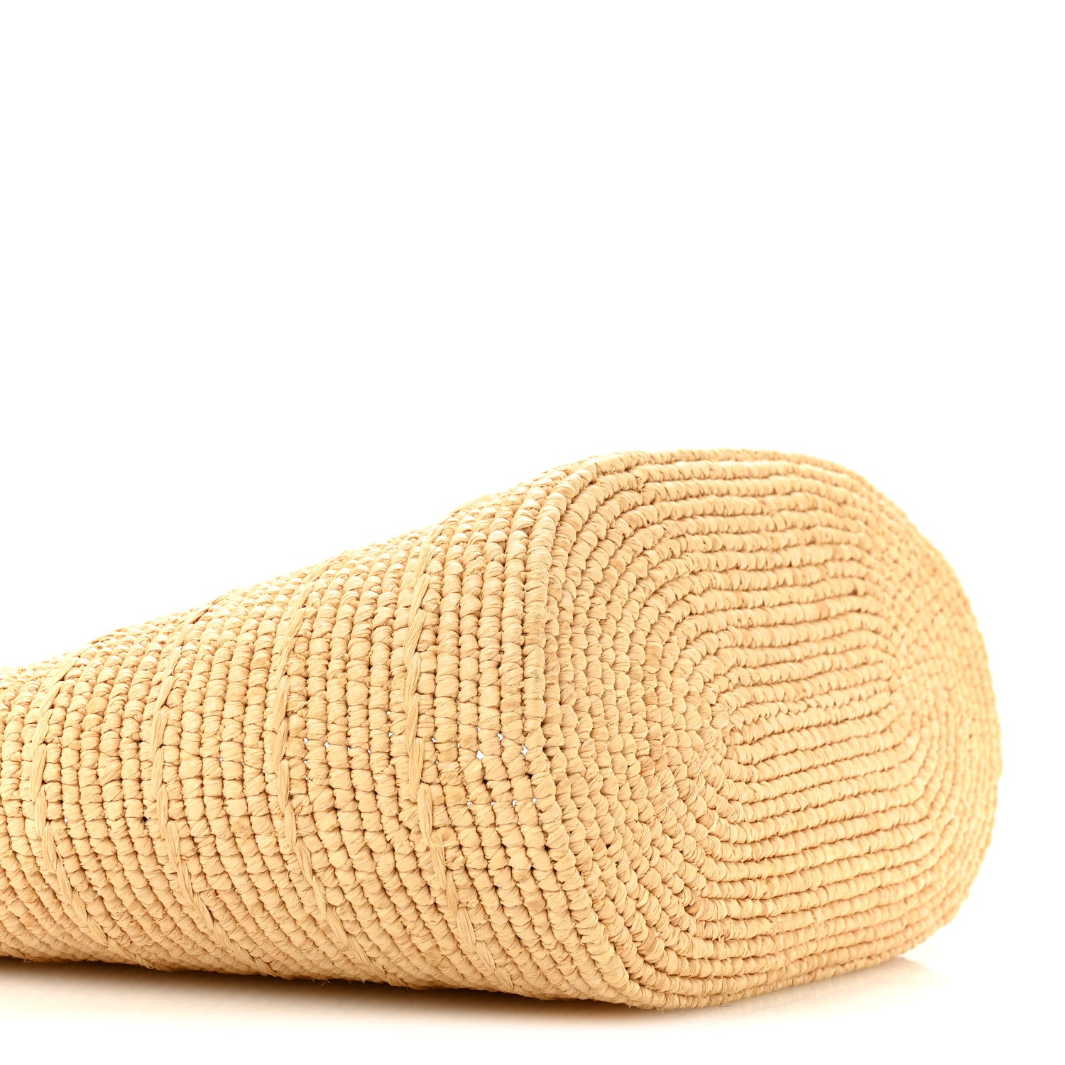 Celine Raffia Calfskin Triomphe Teen Panier Tan 10 of 12