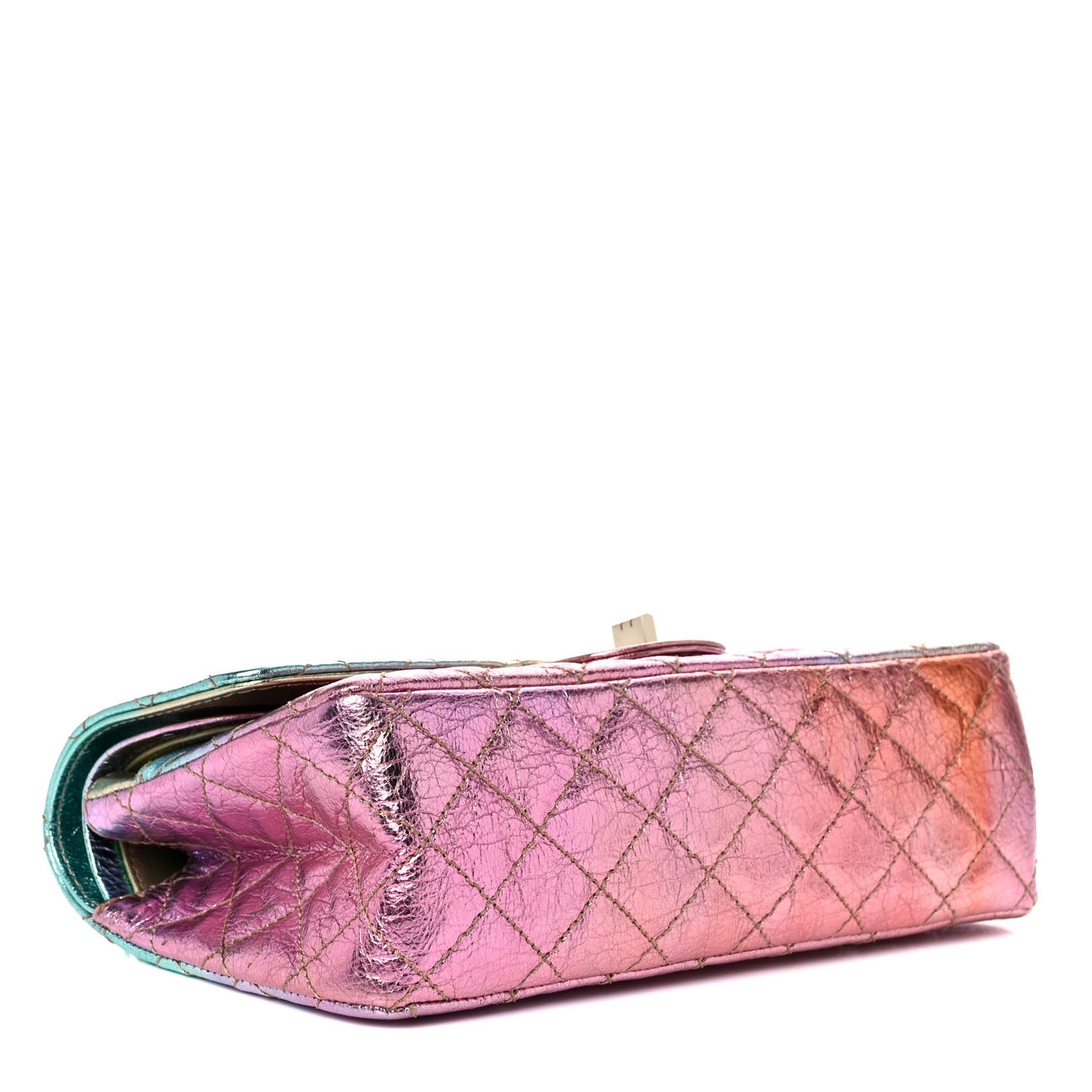 Metallic Goatskin Quilted 2.55 Reissue 225 Flap Multicolor