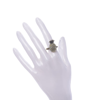 Gucci Crystal Pineapple Motif Ring S 2 of 6