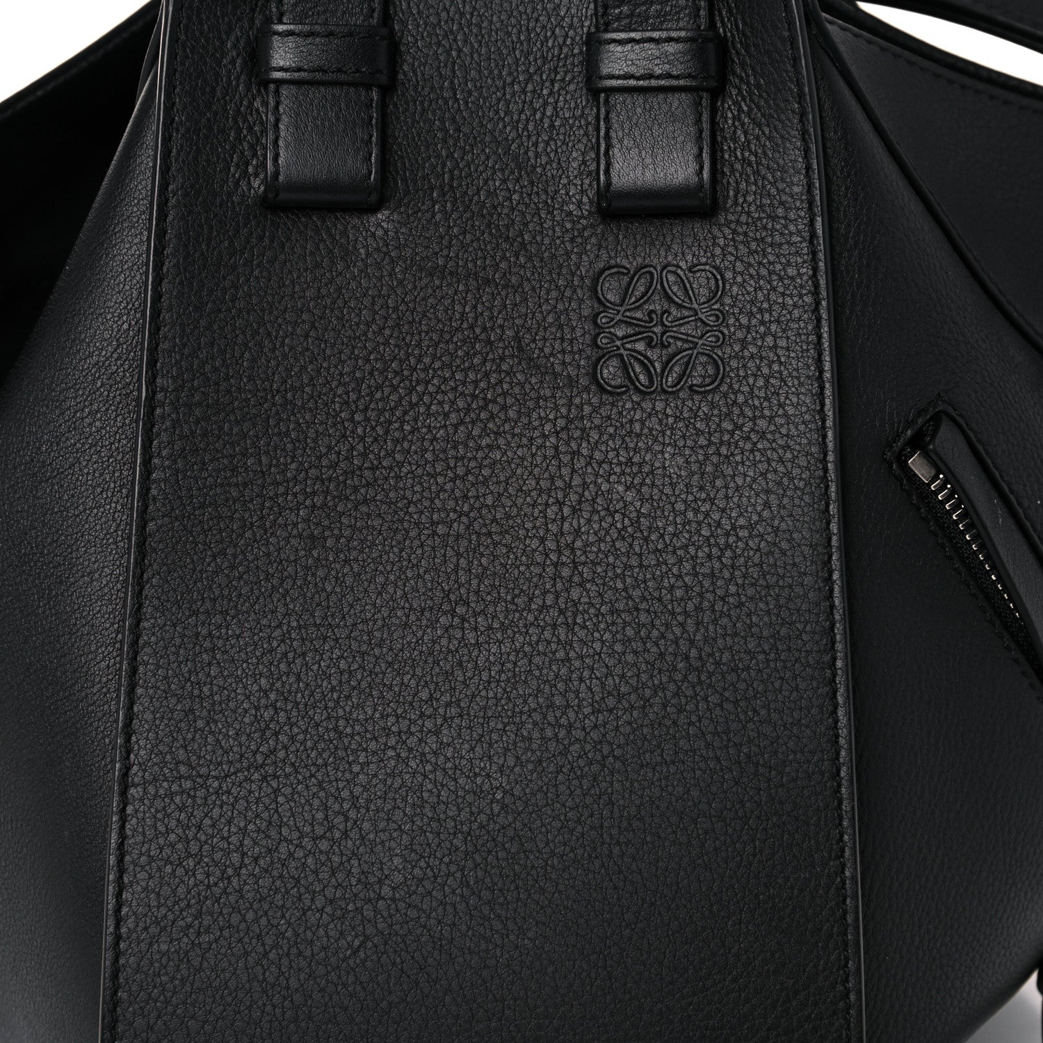 Loewe Calfskin Small Hammock Shoulder Bag Black 18 of 19