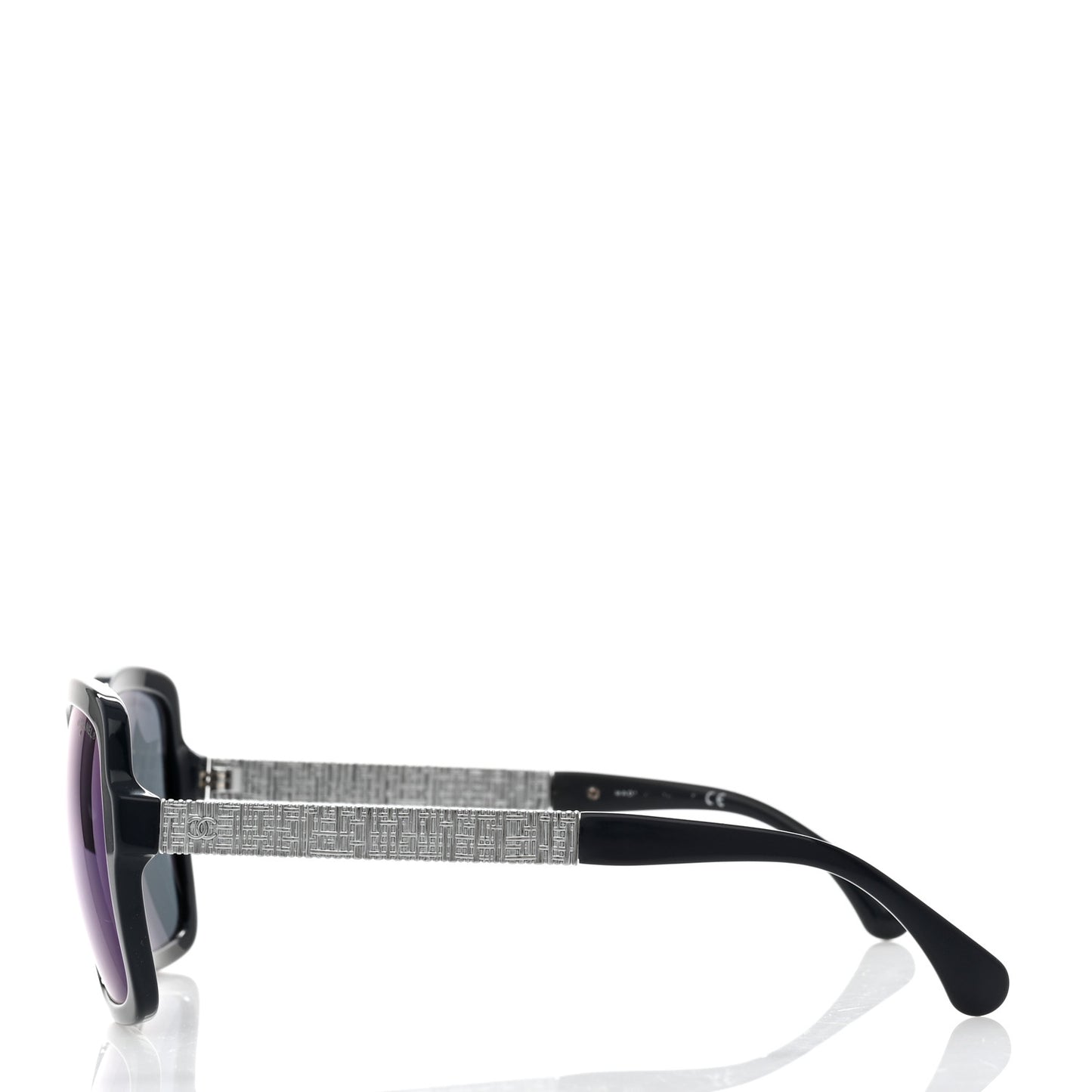 Square Winter Polarized Sunglasses 5383 Black