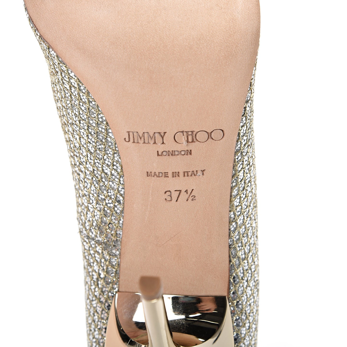 Glitter Marvel 100 Pumps 37.5 Champagne