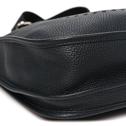 Hermes Taurillon Clemence Evelyne III PM Black 9 of 10
