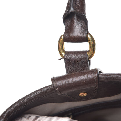 Gucci Monogram Medium GG Running Tote Dark Brown 9 of 14