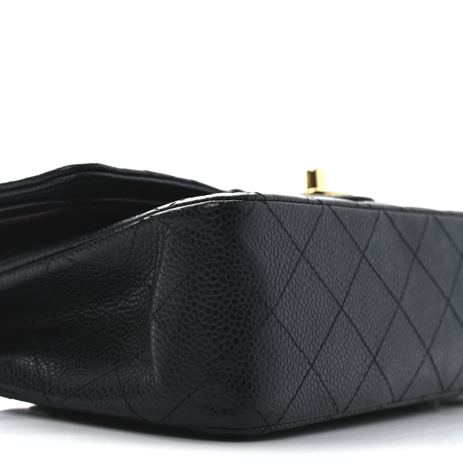 Chanel Caviar Quilted Medium Double Flap Black 9 of 10