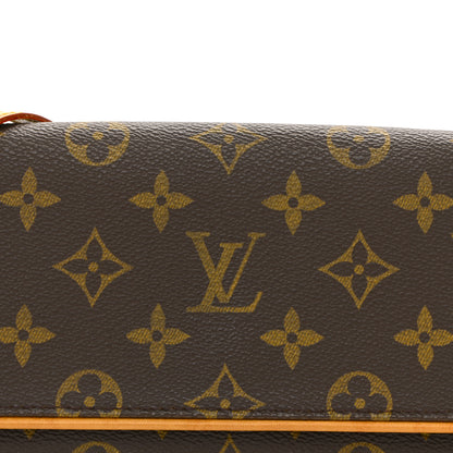 Louis Vuitton Monogram Pochette Twin GM 8 of 13