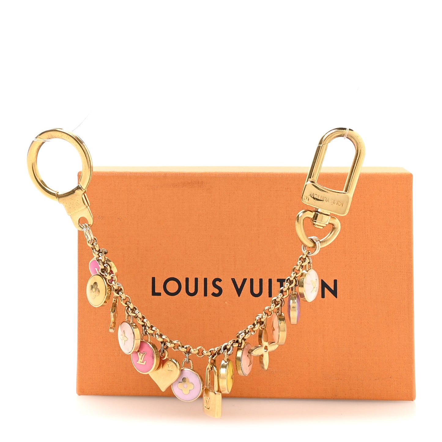 Pastilles Key Chain Bag Charm Multicolor