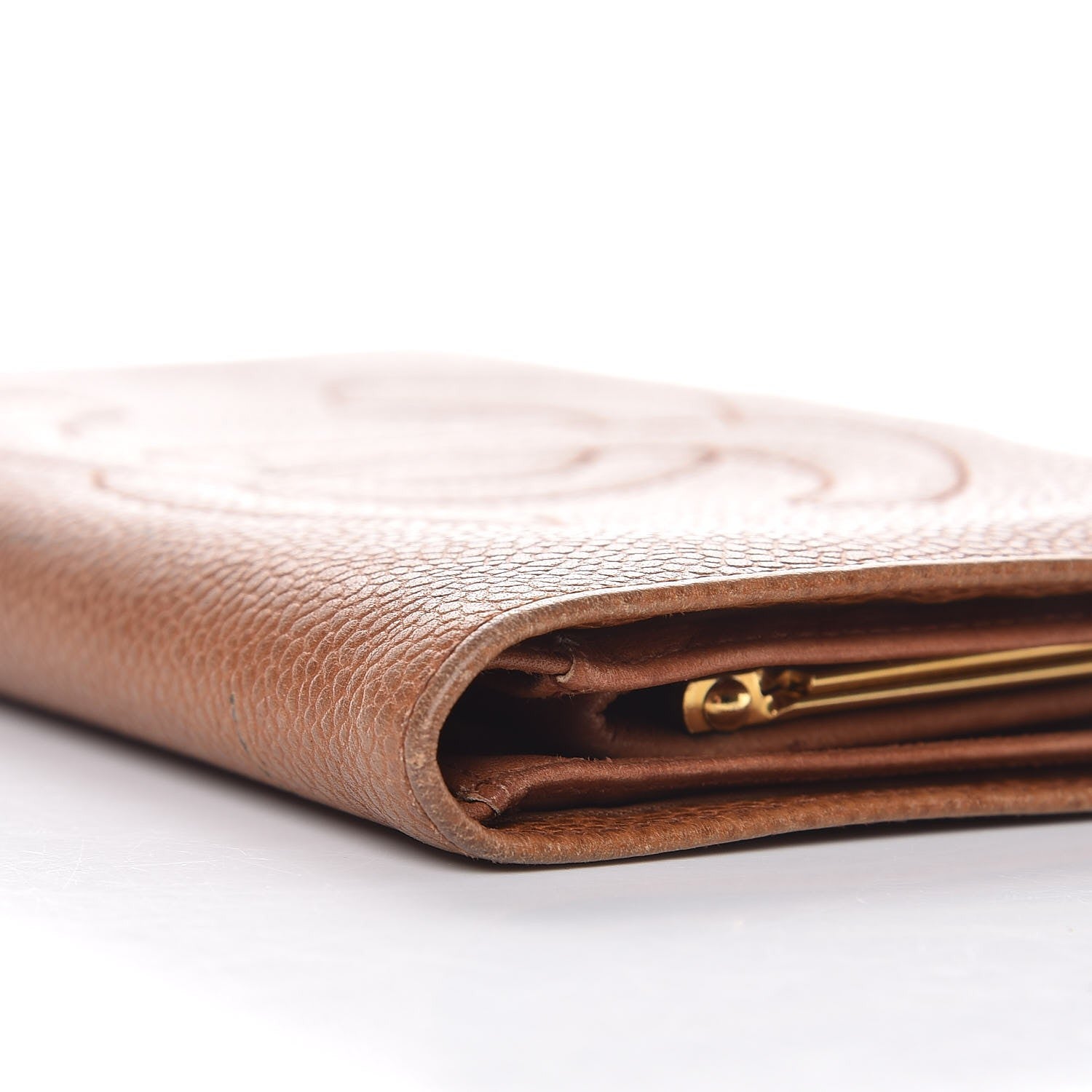 Chanel Caviar Timeless CC French Wallet Brown 16 of 17