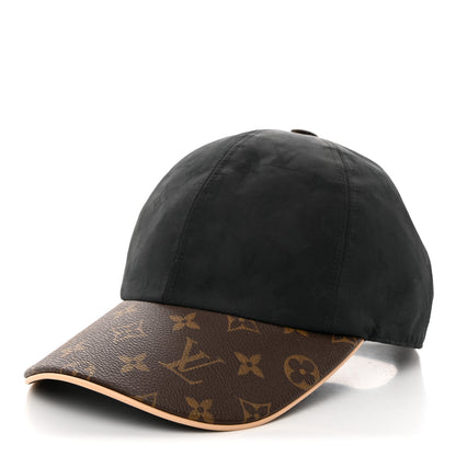 Louis Vuitton Polyester Silk Monogram LV Get Ready Cap M Black 1 of 10