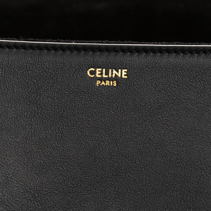Celine Smooth Calfskin Medium Soft 16 Bag Black 6 of 10