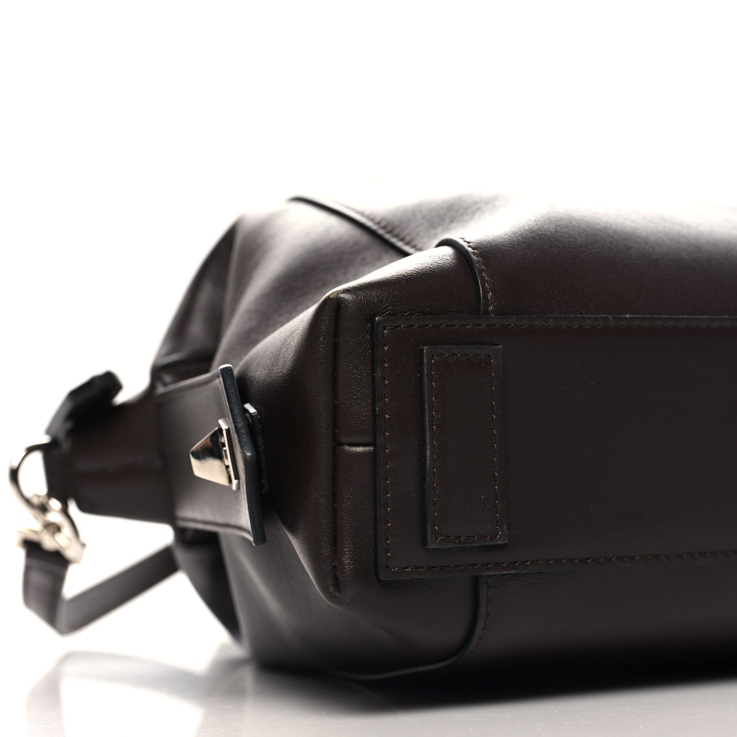 Smooth Calfskin Small Soft Antigona Dark Brown