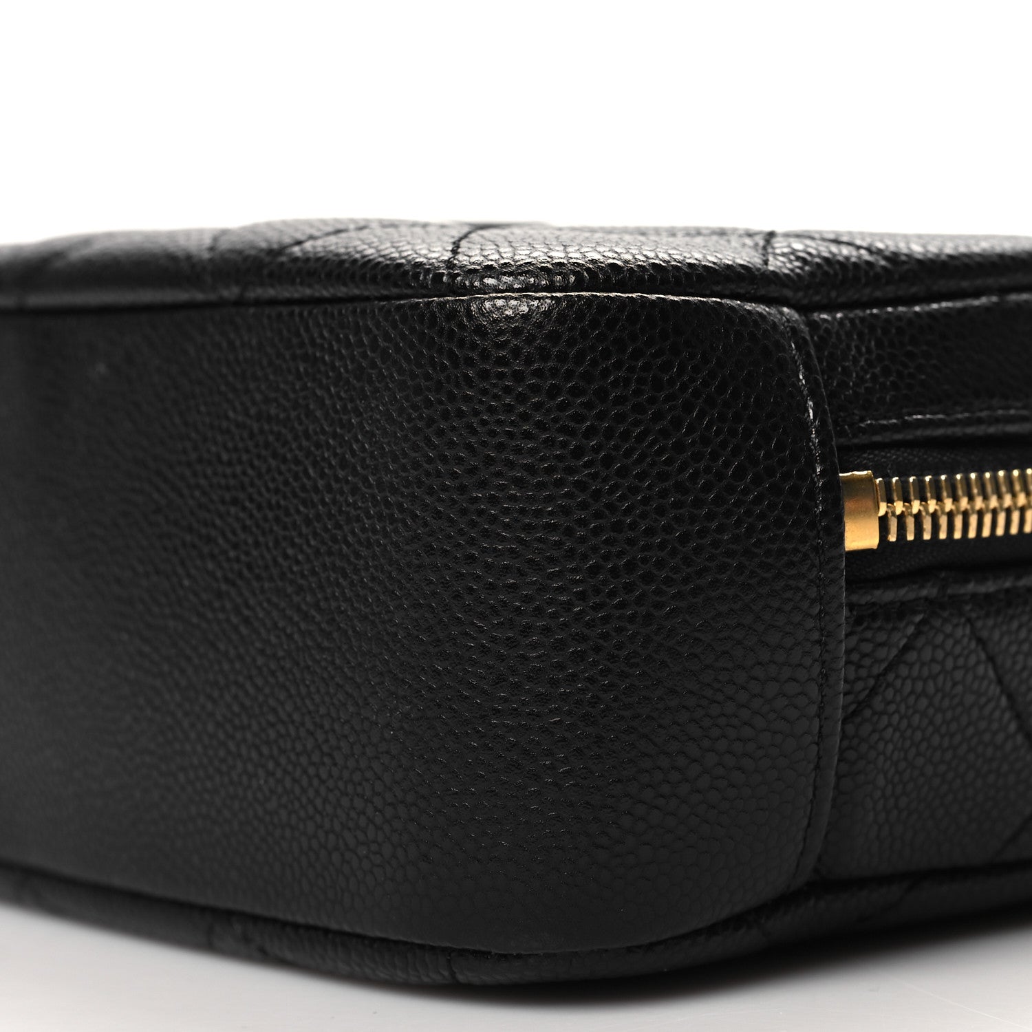 Chanel Caviar Quilted CC Vanity Case Black 10 of 10