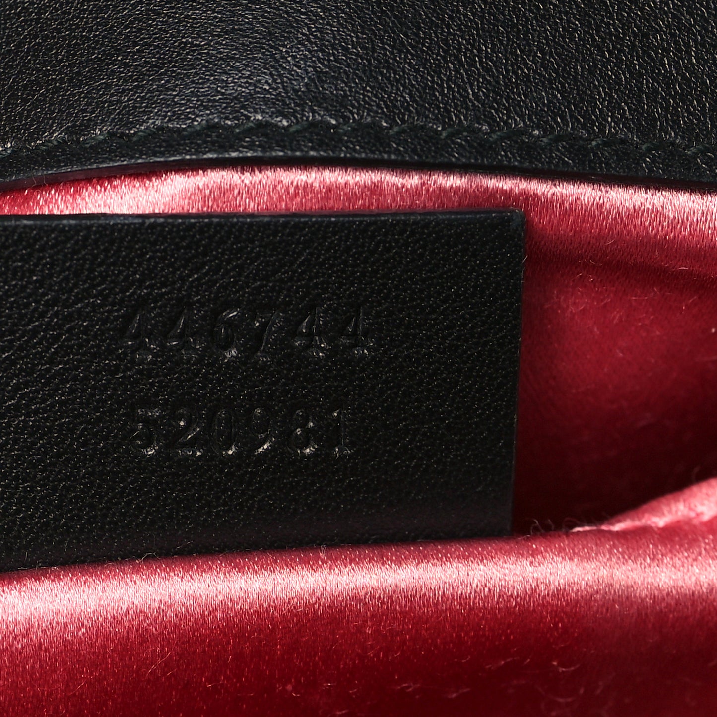 Velvet Matelasse Mini GG Marmont Shoulder Bag Black