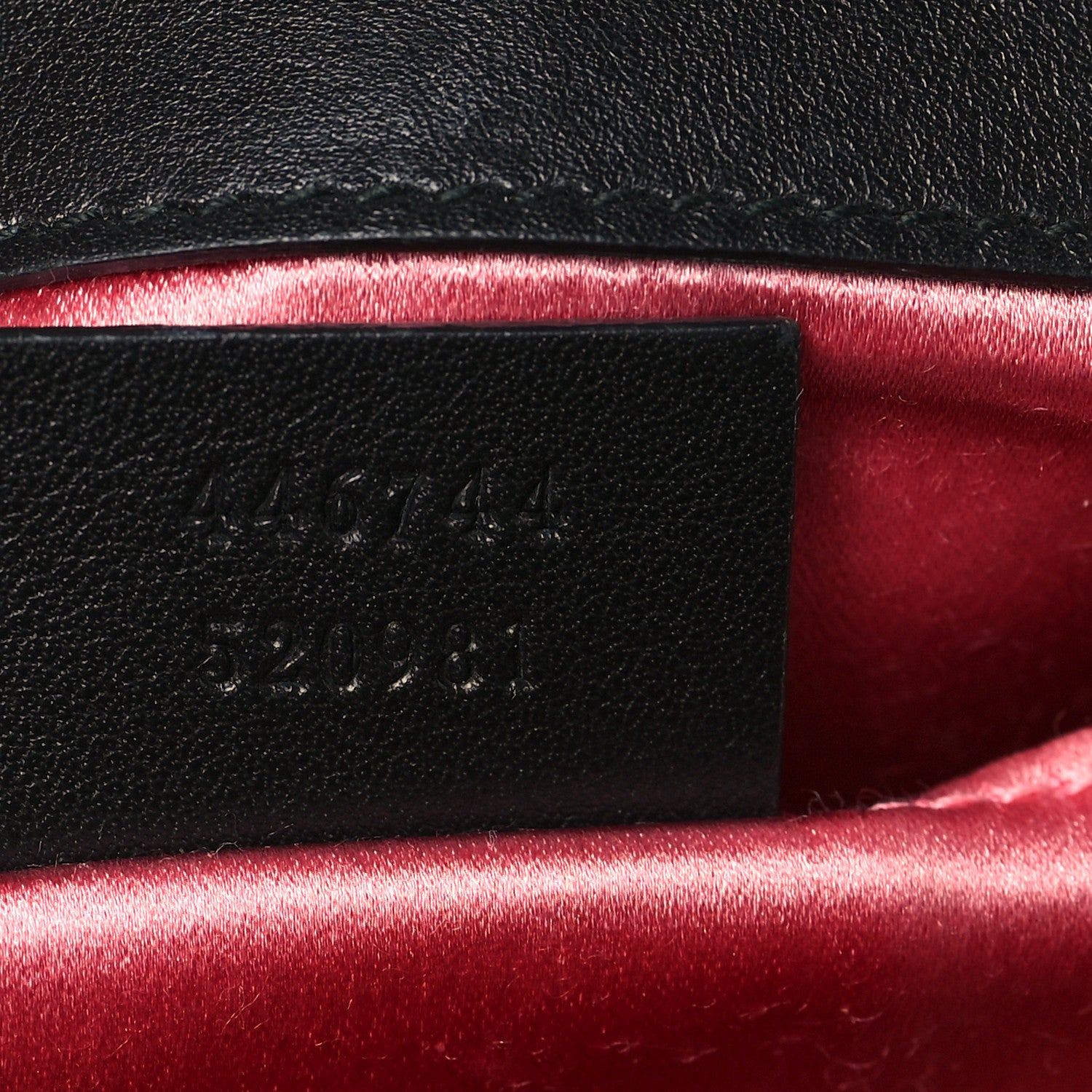 Gucci Velvet Matelasse Mini GG Marmont Shoulder Bag Black 7 of 11