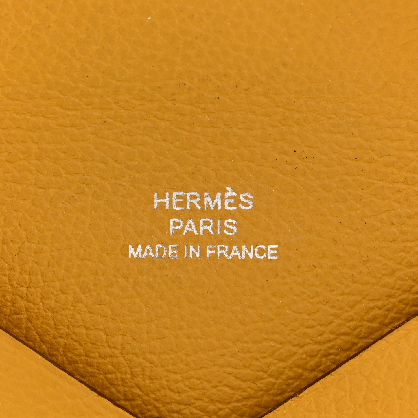 Evercolor Calvi Card Case Jaune Ambre