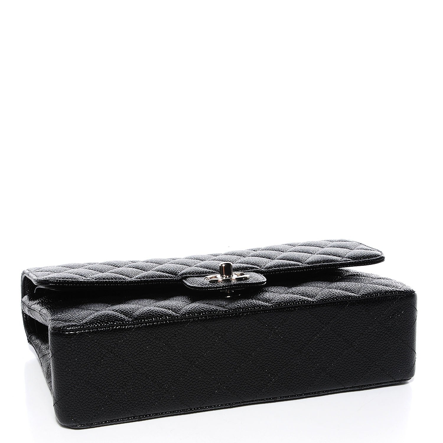 Chanel Caviar Quilted Medium Double Flap Black 4 of 9