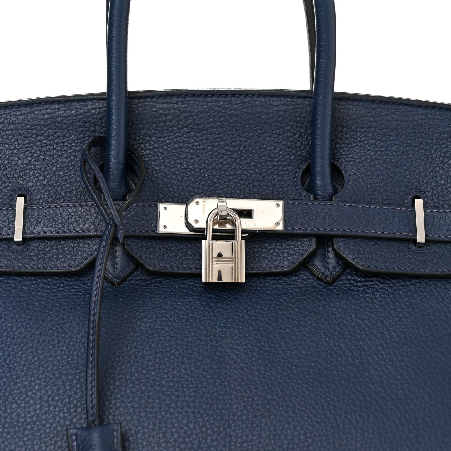 Togo Birkin 35 Bleu Marine