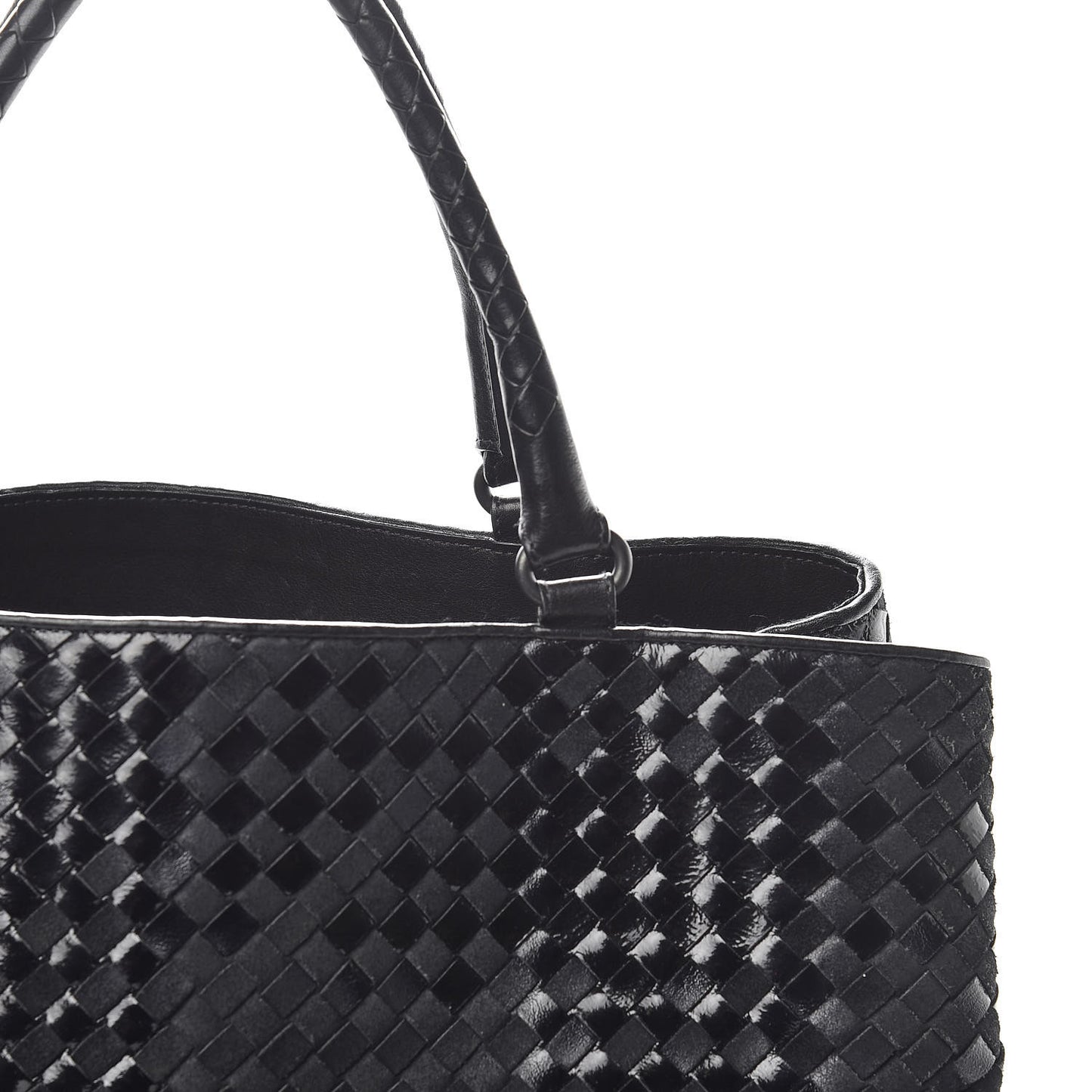Intrecciato Rugiada Vintaga Shopper Black