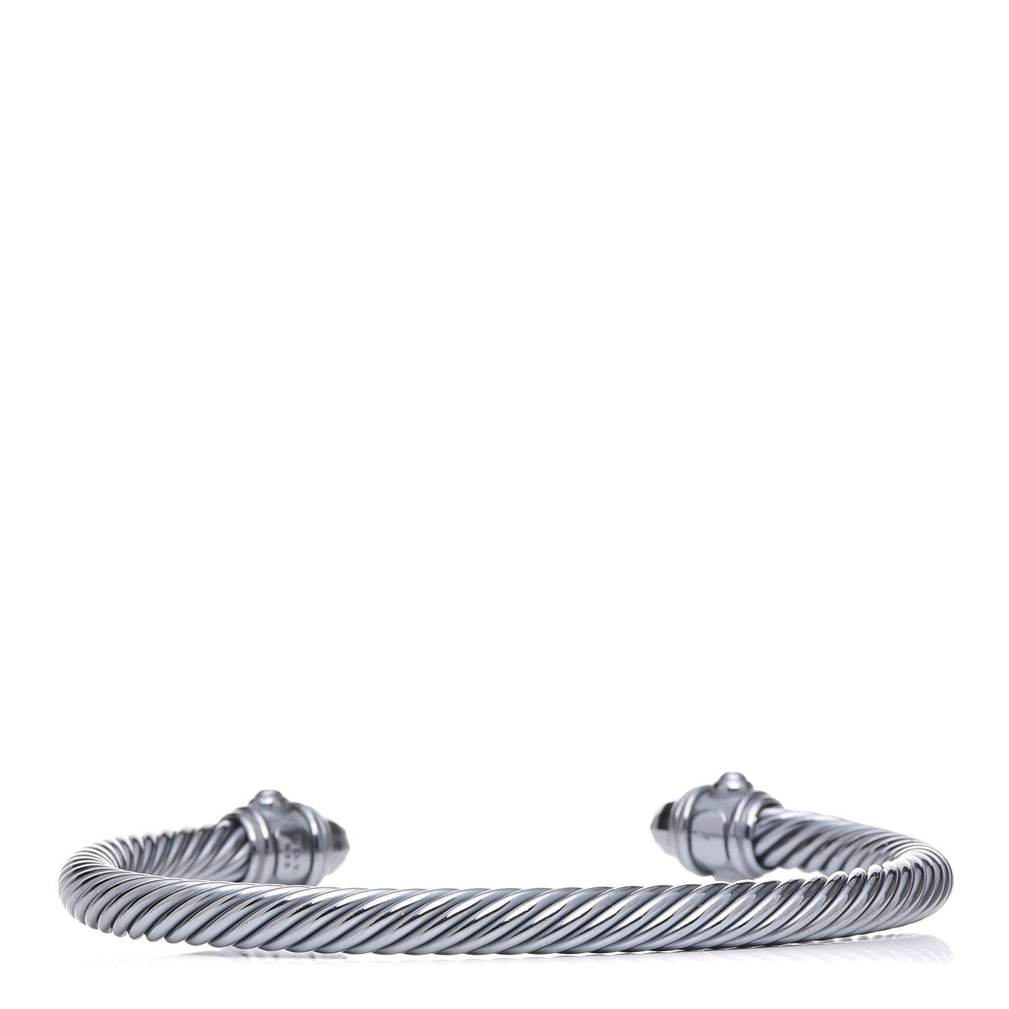 Darkened Sterling Silver 5mm Renaissance Bracelet