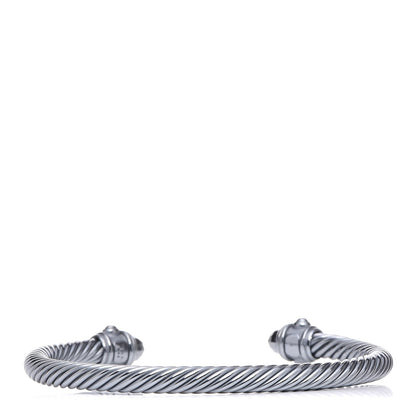 David Yurman Darkened Sterling Silver 5mm Renaissance Bracelet 3 of 6