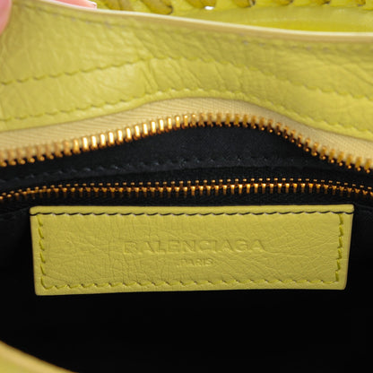 Balenciaga Agneau Giant 12 Gold Hardware Mini City Jaune Citronnade 6 of 7