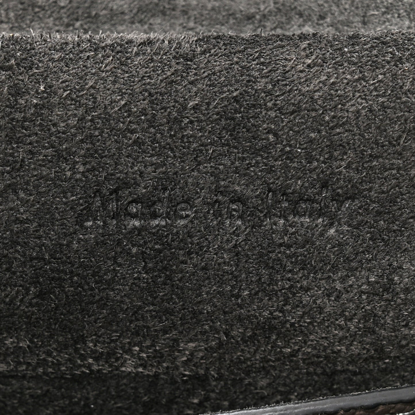 Grained Calfskin Micro Belt Bag Grey