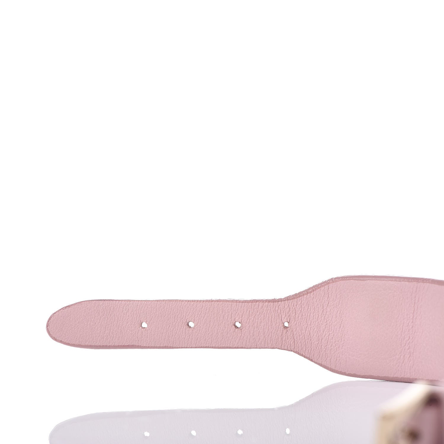 Valentino Garavani Calfskin Macro Rockstud Bracelet Pink 6 of 7