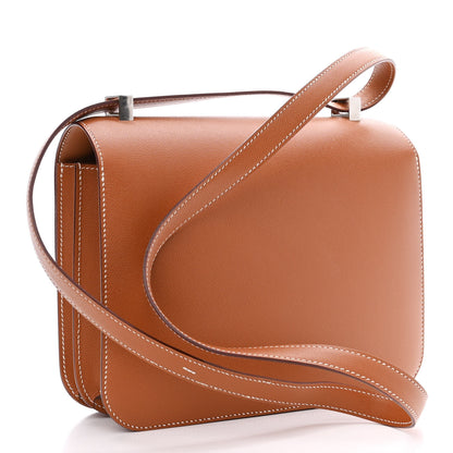 Hermes Madame Calfskin Lizard Constance 24 Gold Ombre 4 of 12