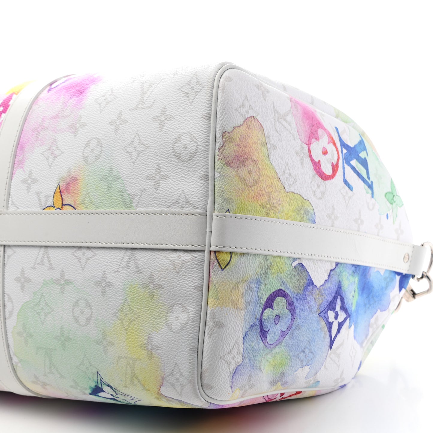 Monogram Watercolor Keepall Bandouliere 50 Multicolor