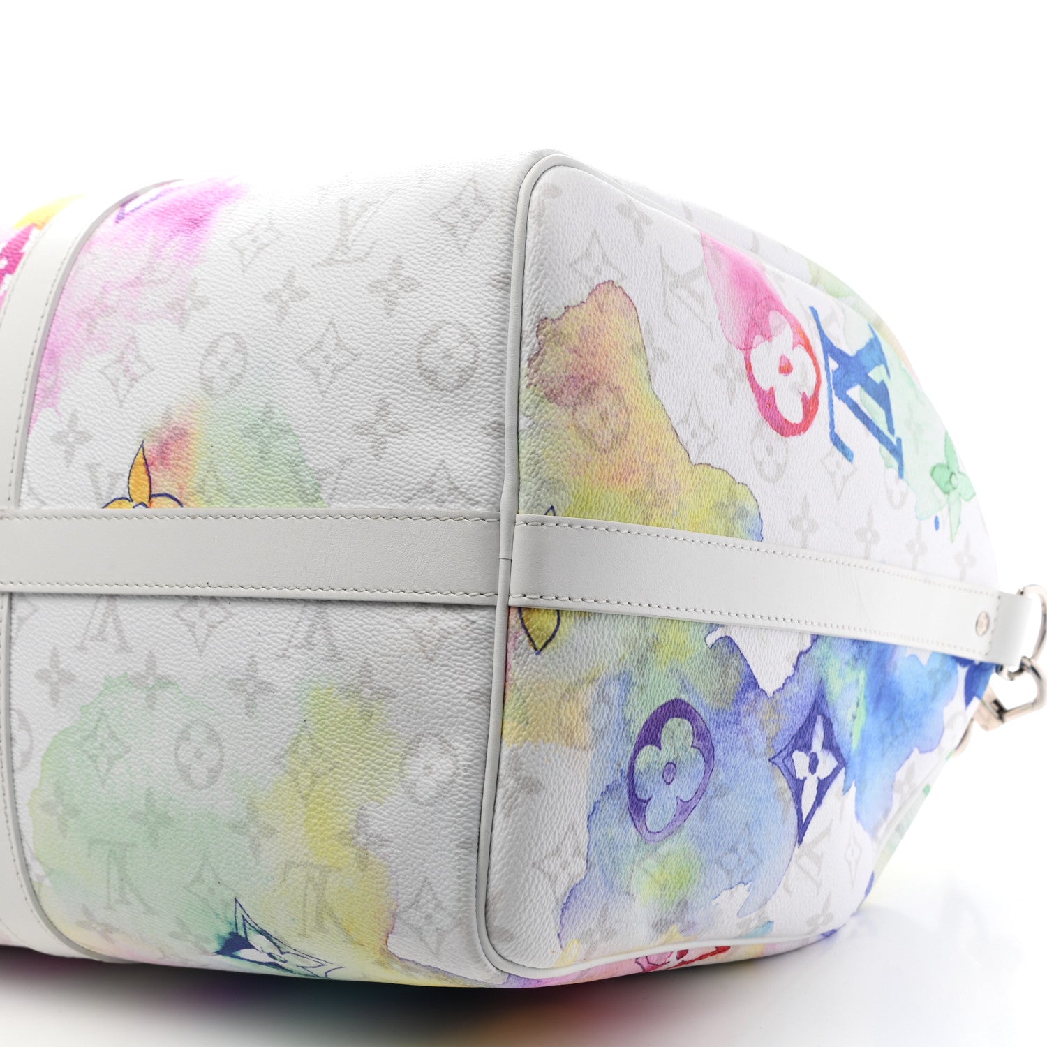 Louis Vuitton Monogram Watercolor Keepall Bandouliere 50 Multicolor 10 of 12