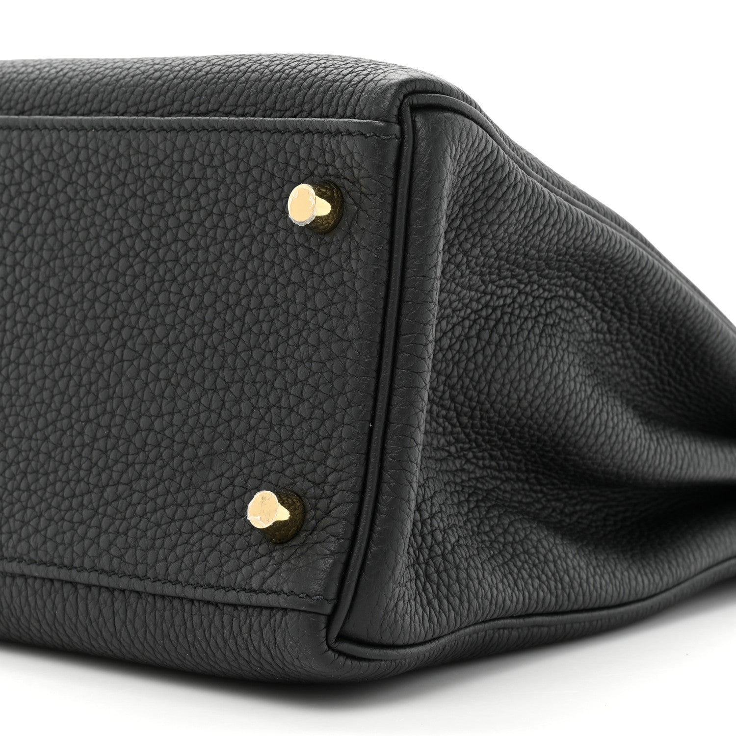 Hermes Togo Kelly Retourne 32 Black 7 of 9