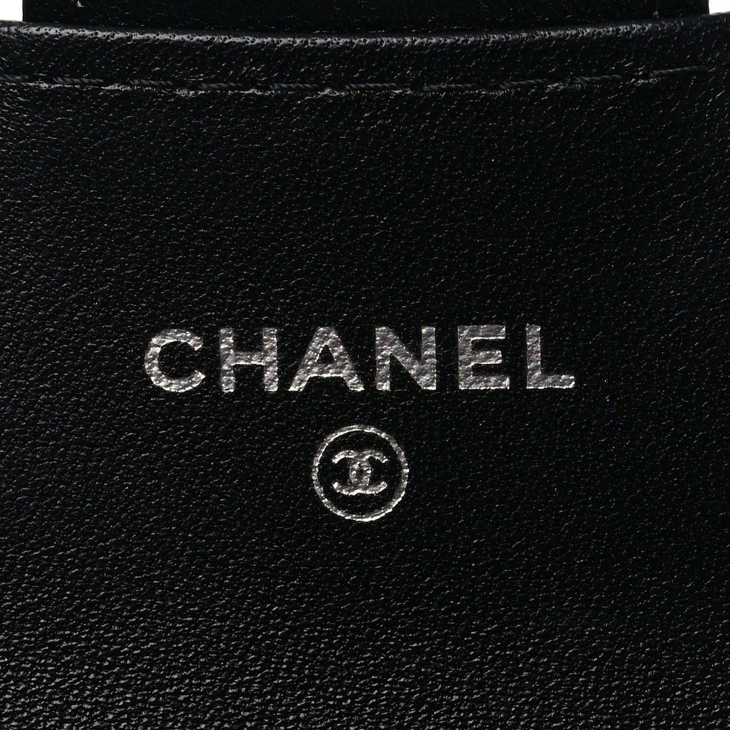 Chanel Lambskin Quilted Flap Card Holder Wallet So Black 6 of 9