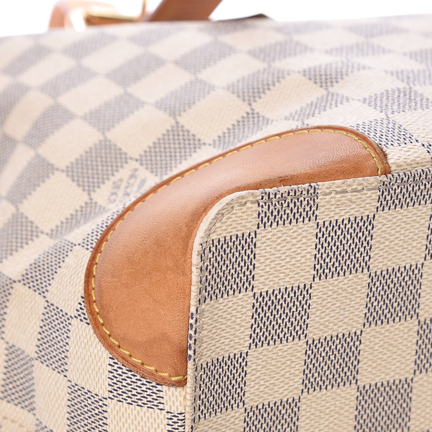 Louis Vuitton Damier Azur Hampstead MM 13 of 25