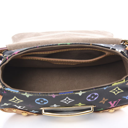 Louis Vuitton Monogram Multicolor Marilyn Black 4 of 15