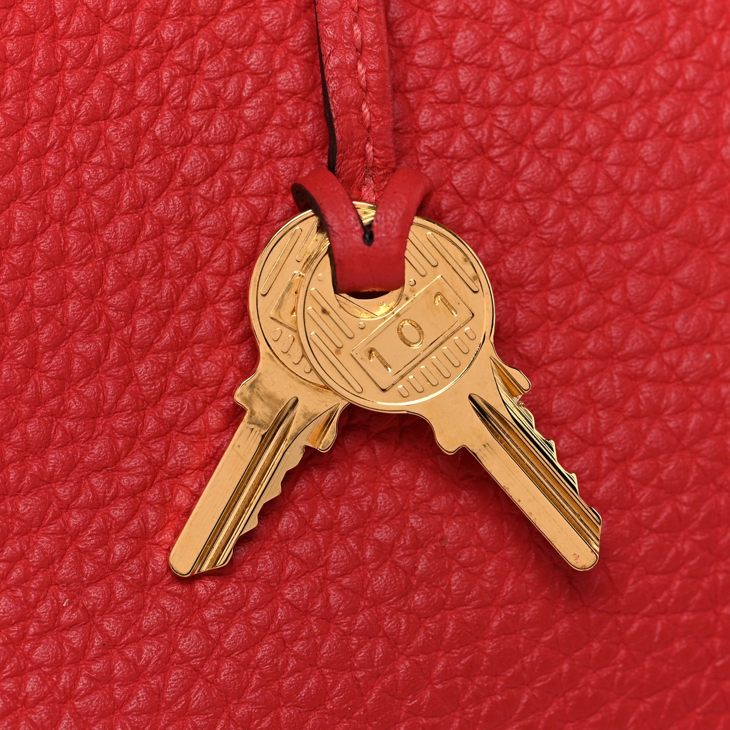 Togo Birkin 35 Rouge Pivoine