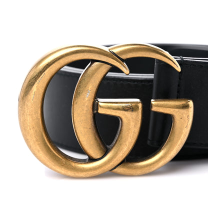 Gucci Calfskin Double G 40mm Belt 75 30 Black 5 of 5