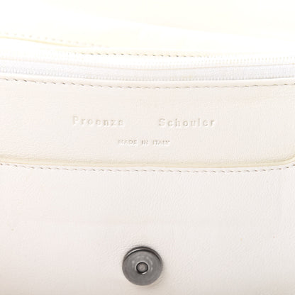Proenza Schouler Lambskin Fringe PS1 Chain Wallet White 6 of 14