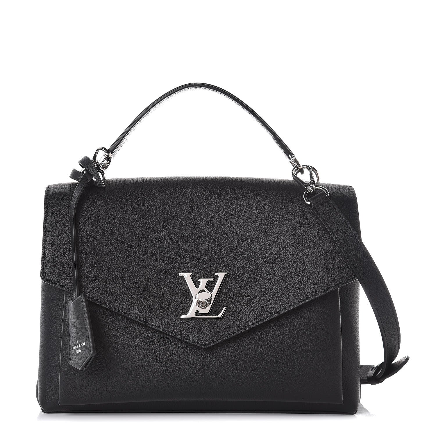 Louis Vuitton Soft Calfskin My Lockme Top Handle Black 1 of 6