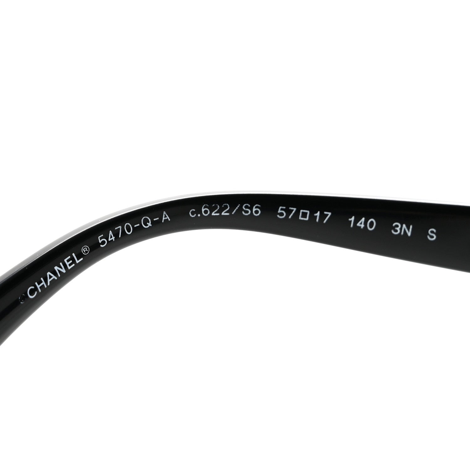Chanel Acetate Chain Sunglasses 5470-Q-A Black 5 of 10