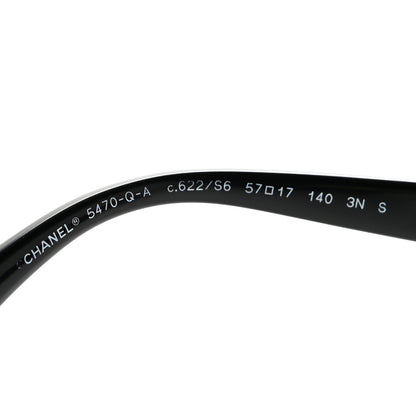 Chanel Acetate Chain Sunglasses 5470-Q-A Black 5 of 10