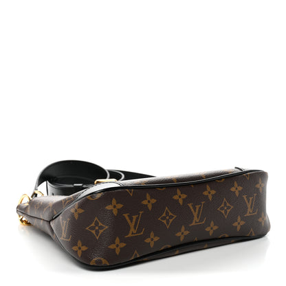 Louis Vuitton Monogram Odeon PM Black 4 of 10