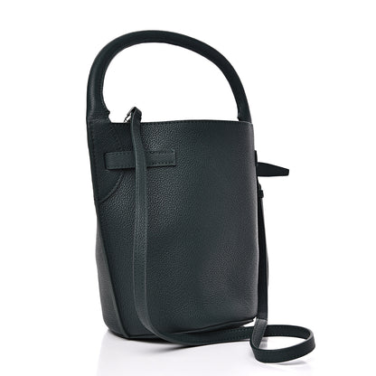 Celine Supple Grained Calfskin Nano Big Bag Bucket Slate 2 of 9