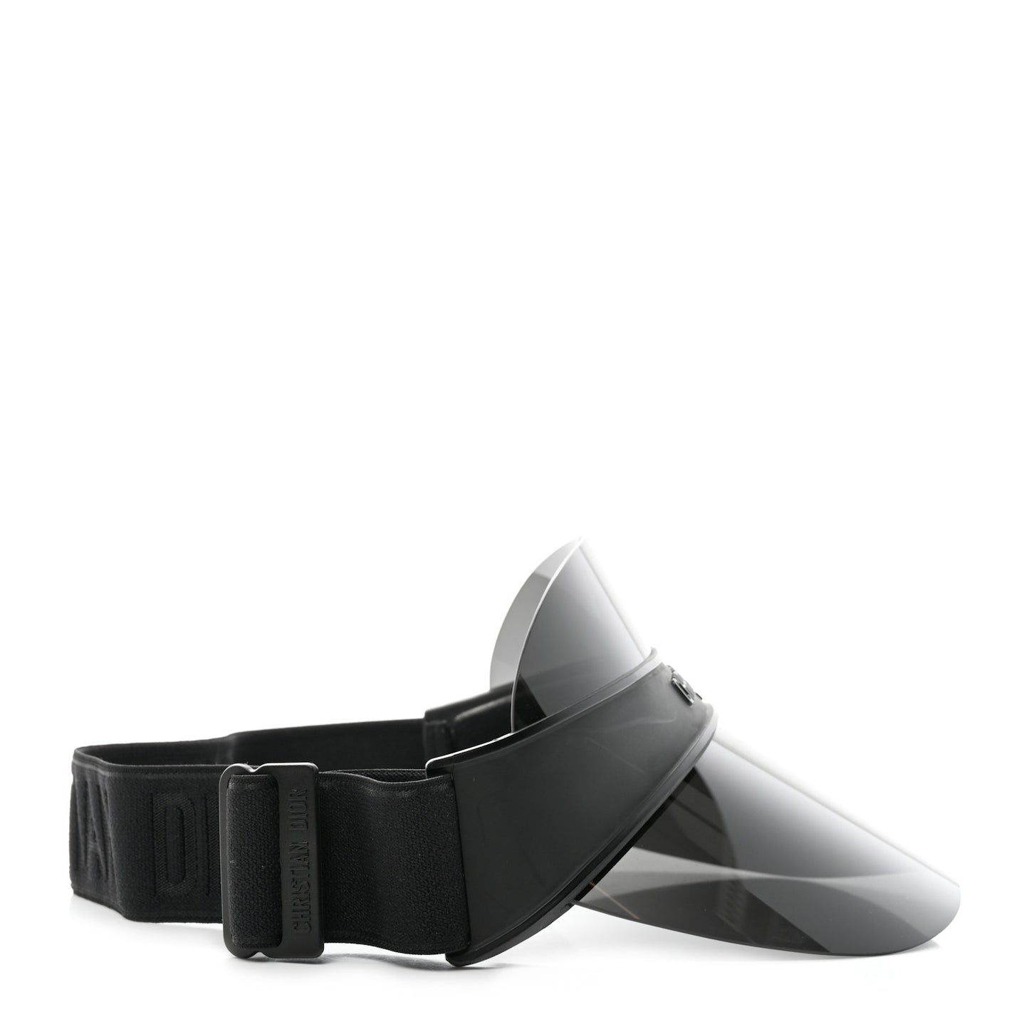 Mirrored DiorClubV1U Sun Visor Black