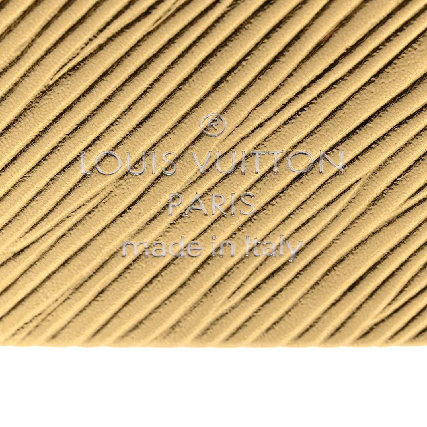 Louis Vuitton Epi Gustave Notebook MM Gold 8 of 8