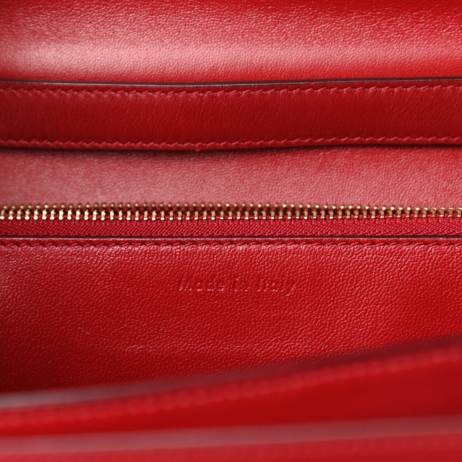 Celine Box Calfskin Medium Classic Box Flap Bag Red 7 of 11