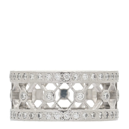 Tiffany Platinum Diamond Voile Ring 47 4 6 of 10