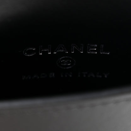 Chanel Goatskin Quilted Square Pouch Coin Purse So Black 6 of 8