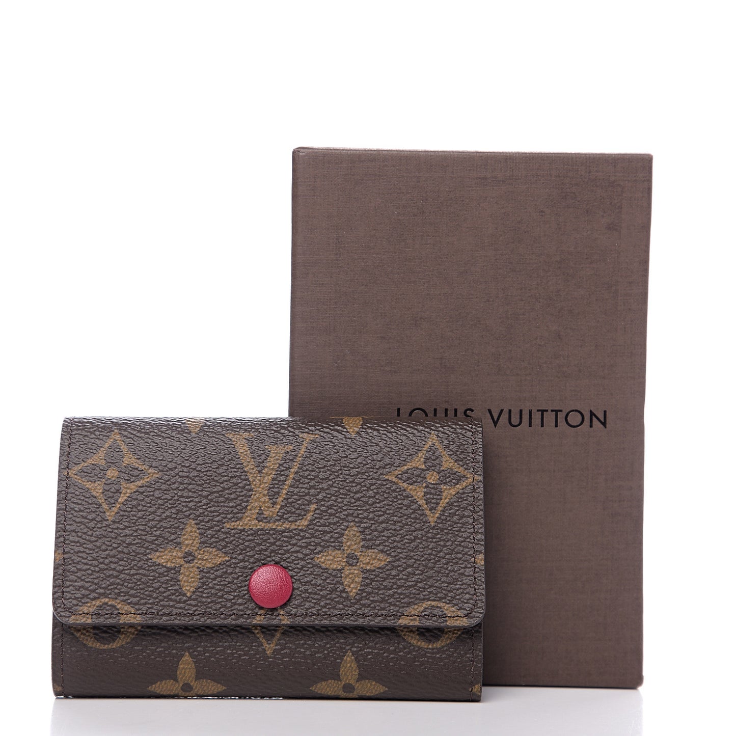 Monogram 6 Key Multicles Holder Fuchsia